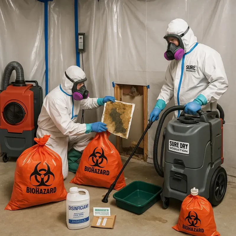 Contaminated Water Handling Protocols process in McLeod County, MN